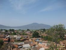 The view of Santa Fe de la Laguna from the Chapel of Cristo de la Roca.