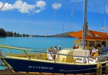 This interisland schooner provides transport between Praslin and La Digue island