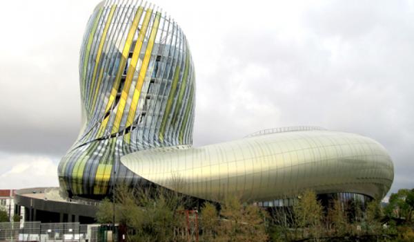 Exterior of La Cité du Vin. Photos by Stephen Addison