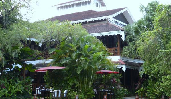 Governor’s Residence, an oasis of calm in busy Yangon. 