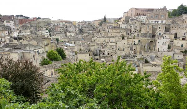 Matera’s cave dwellings, once “the shame of Italy,” are now a UNESCO World Heritage Site.