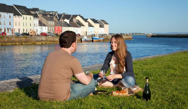 A simple picnic on the waterfront can give you a new perspective on the city