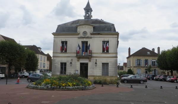 Town hall of Auvers-sur-Oise, France