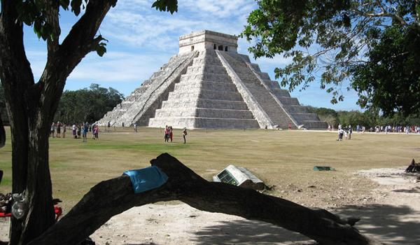 The archaeological site of Chichén Itzá.