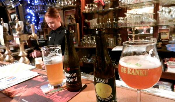 In Belgium, the qualities of each local beer are highlighted by using a particular type of glass. Photo by Rick Steves