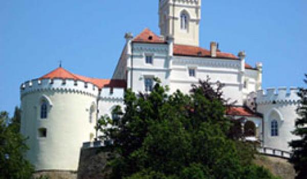 Trakošćan Castle, near Krapina in northern Croatia