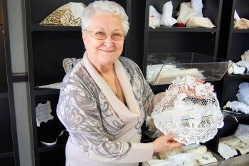 Lace makers on the Venetian island of Burano are proud of their craft tradition. Photo by Rick Steves