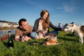 Treat yourself to a picnic in a park with a view — and make friends with the locals while you eat.