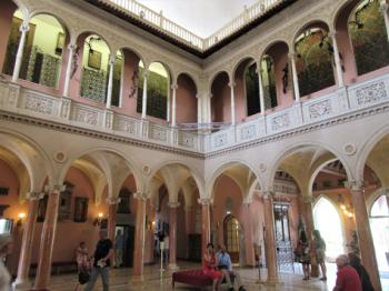 Patio of Villa Ephrussi de Rothschild — Saint-Jean-Cap-Ferrat, France. Photos by Stephen Addison