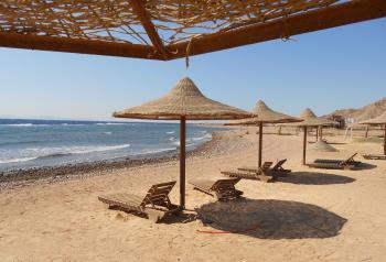 The resort town of Dahab.