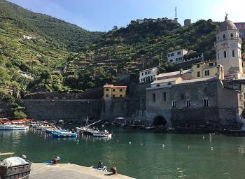 Vernazza’s waterfront. Photos by Liz Fischer