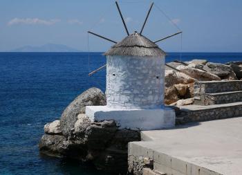 One of Amorgos’ windmills.