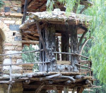 One of the pavilions in Hallington Siculo — Taormina, Sicily.