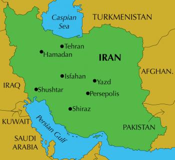 Map of Iran