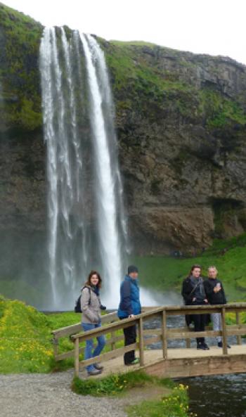 Alluring Skógafoss on the Skógá River in southern Iceland. Photos by Randy Keck