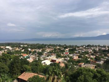 A view of Ajijic and Lake Chapala.