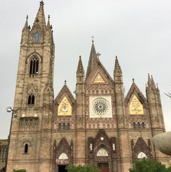 The Templo Expiatorio del Santísimo Sacramento.