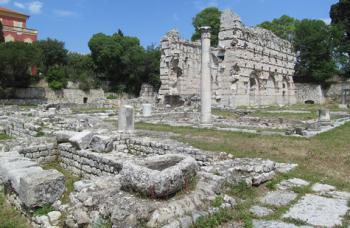 The Northern Baths at Cemenelum.