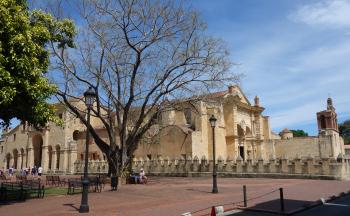 Santa Barbara Church in Santo Domingo, Dominican Republic.