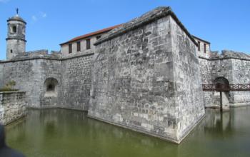 One of Castillo de la Real Fuerza’s formidable bulwarks