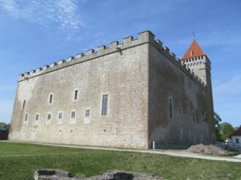 Exterior of Kuressaare Castle.