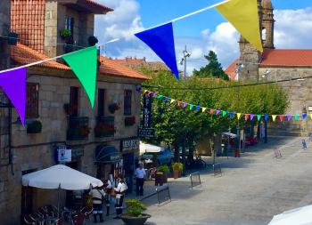 Out for a drive, we discovered Cambados, in the province of Galicia, known for its albariño wine and fresh seafood.