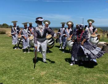 Mardi Gras dancers in Montevideo, Uruguay. Photo by Lili Tremblay