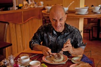 Haggis in Scotland. Photo by Dominic Arizona Bonuccelli