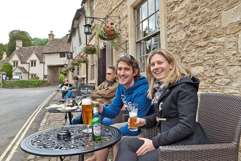 Village pubs provide fuel (and memories) for hikers. Photo by Dominic Arizona Bonuccelli