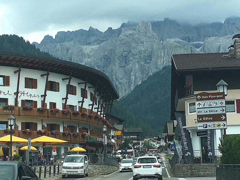 The Dolomites in northern Italy. Photos by Liz Fischer