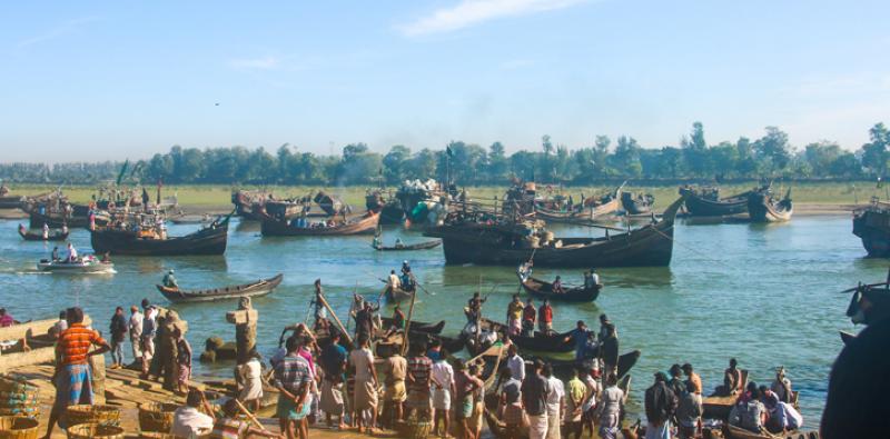 Fish market at Cox’s Bazar — Bangladesh. Photos by Edward J. Sullivan